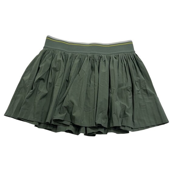 Lululemon Varsity High-Rise Pleated Tennis Skirt Tipping Stripe in Green - Picture 1 of 6